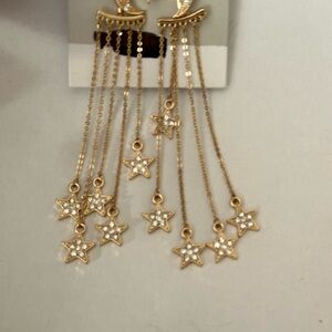 BP.jewelry gold tone earrings